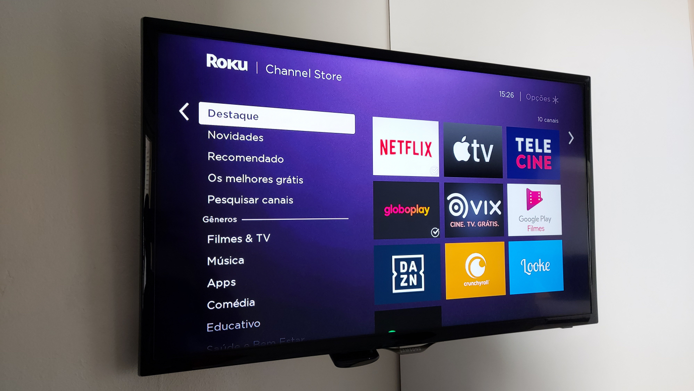 De onde vem a receita da Roku. Não é dos TV Box. Fonte: Oficina da Net