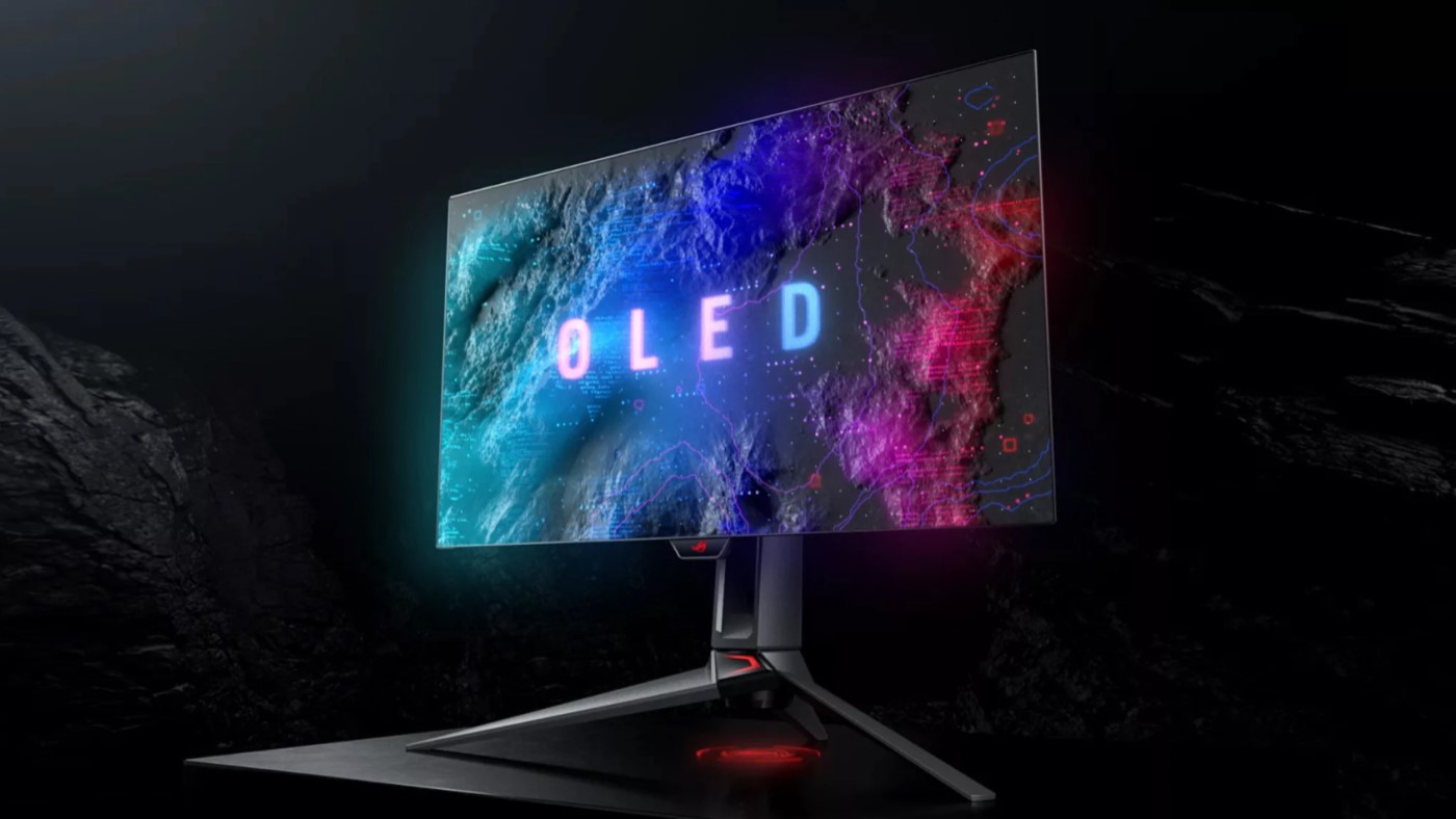 Lista de todos os monitores OLED que serão lançados no ano de 2024. Fonte: Asus ROG