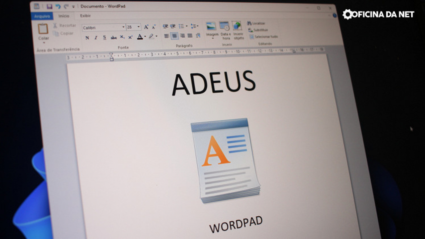 É O FIM: Microsoft remove WordPad do Windows após 28 anos