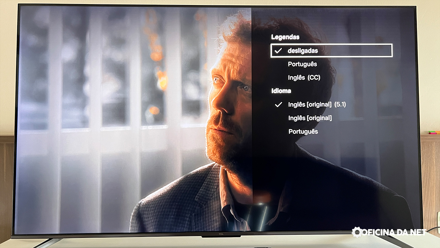 Como desativar a legenda na Netflix