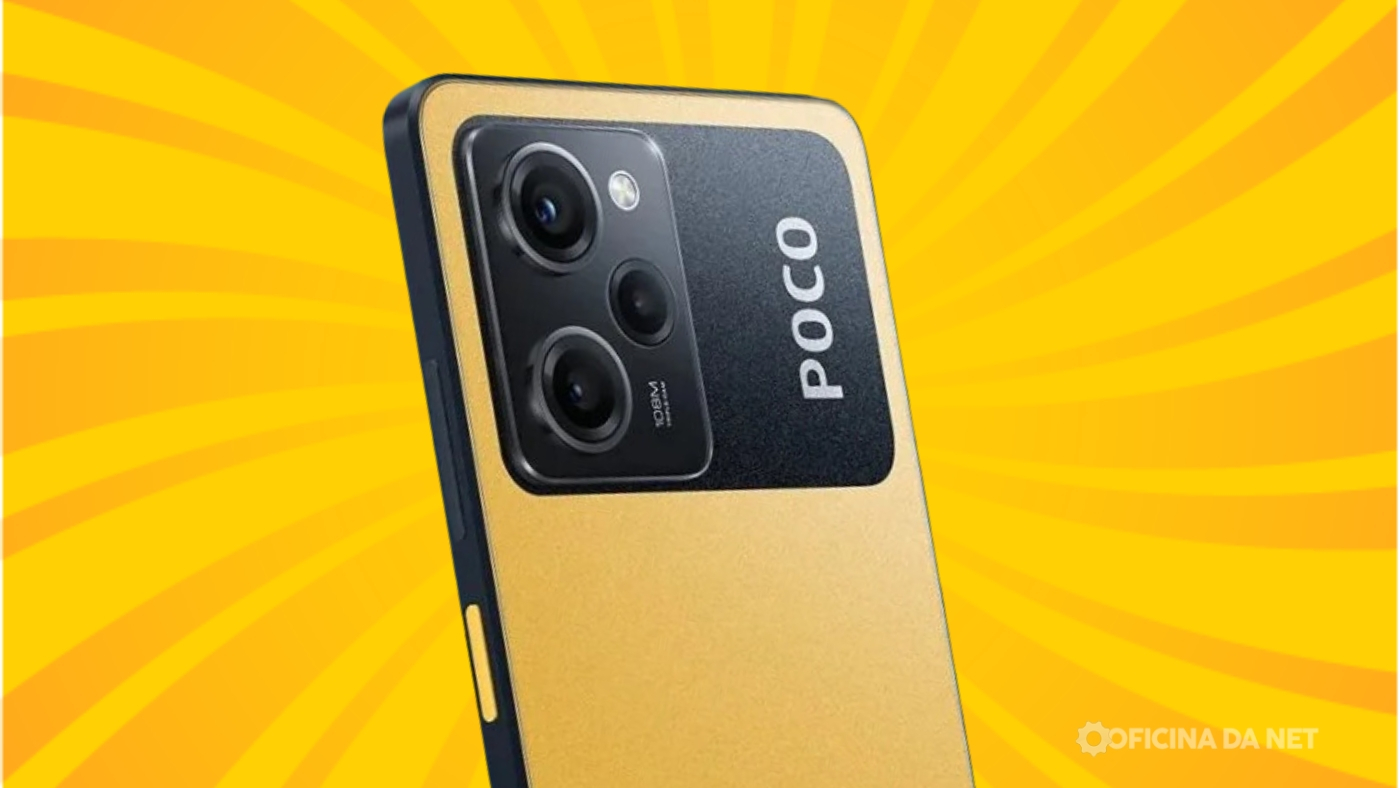 POCO X5 Pro. Foto: Oficina da Net