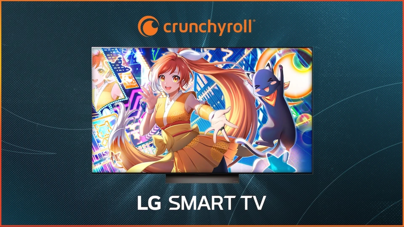Crunchyroll chega nas TVs LG. Imagem: Crunchyroll/Reprodução
