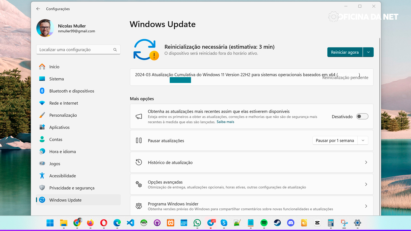 Windows 11 Update: atualizações de março
