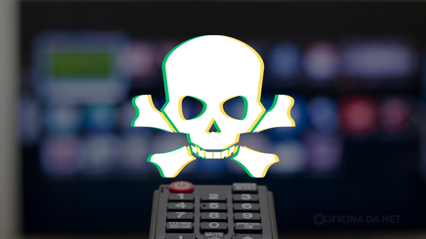 Serviço de IPTV pirata tinha mais de 20 mil usuários. Imagem: Oficina da Net