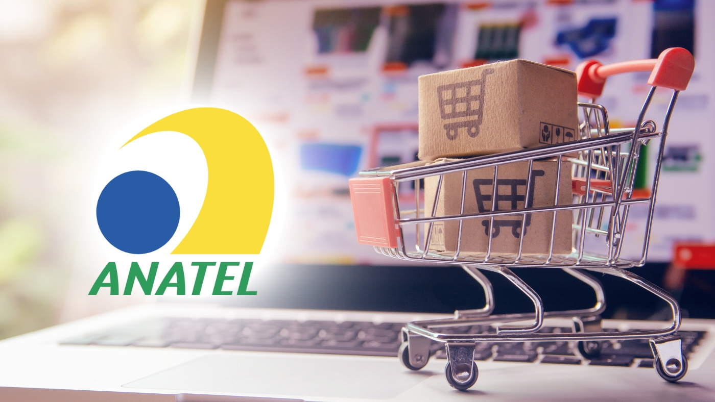 Anatel firma parceria com plataformas de e-commerce. Imagem: Oficina da Net