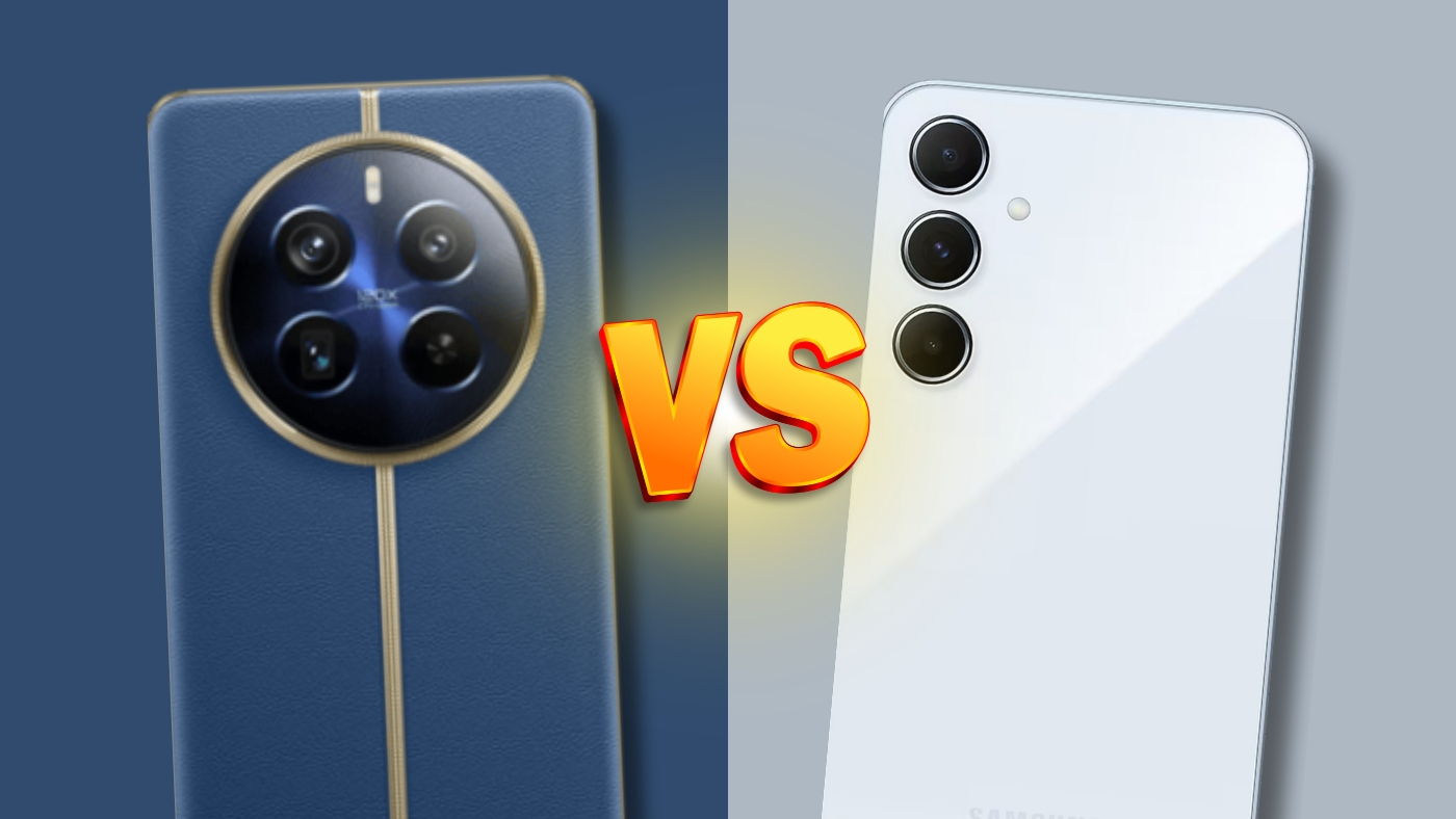 Comparativo realme 12 Pro+ vs Galaxy A55. Imagem: Oficina da Net
