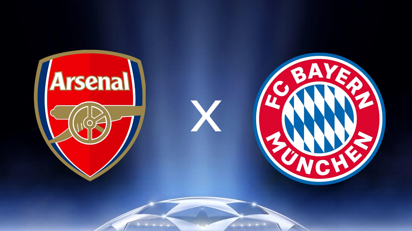 Onde assistir a Arsenal x Bayern de Munique ao vivo.