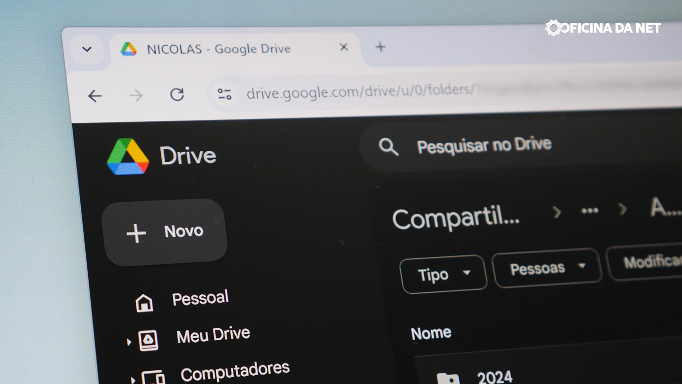 Google Drive ganha tema escuro