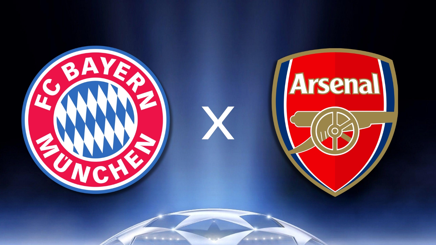 Champions League: onde assistir Bayern de Munique x Arsenal