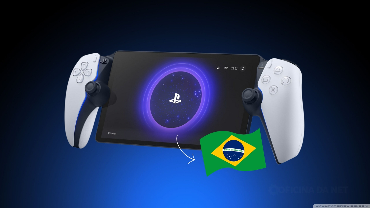 PlayStation Portal já pode ser comprado no Brasil. Imagem: Oficina da Net