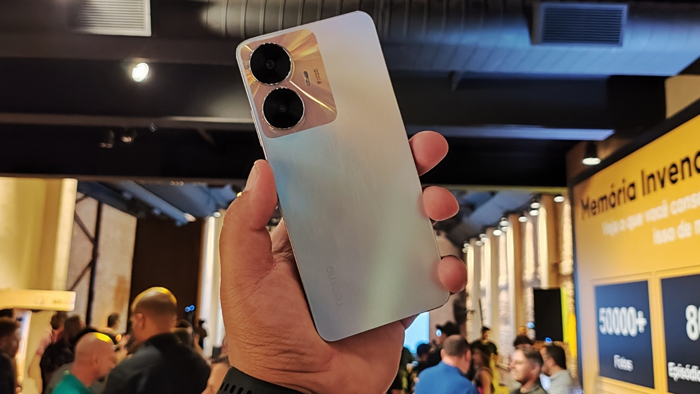 realme C55 de 256 GB muito barato no KaBUM!