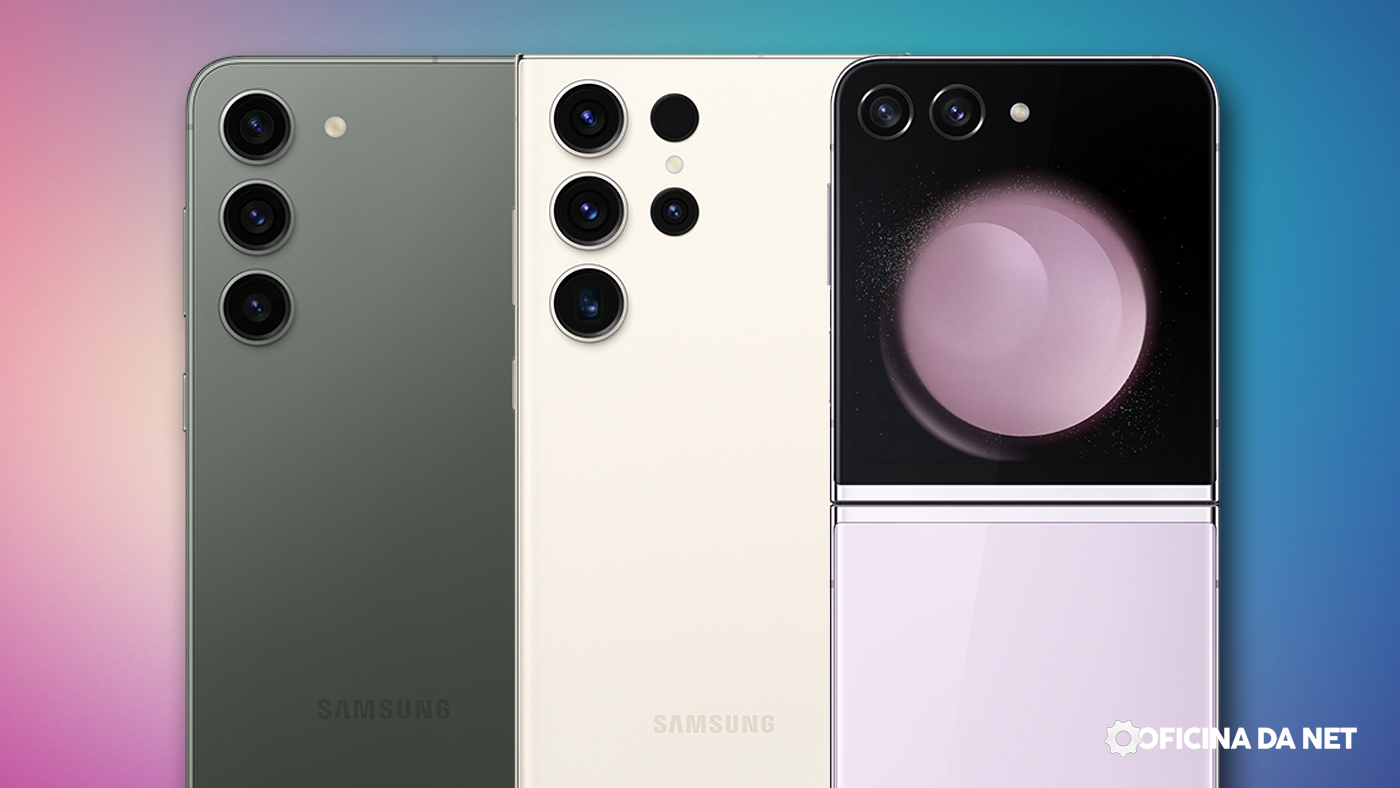 Celulares Samsung com Snapdragon 8 Gen 2 (Imagem: Oficina da Net)