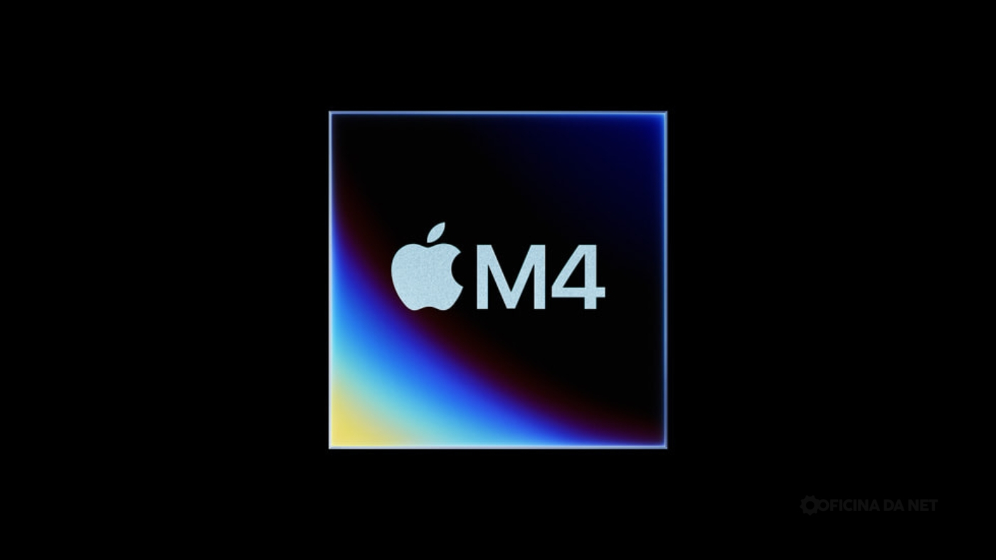 Apple lança chip M4. Imagem: Oficina da Net