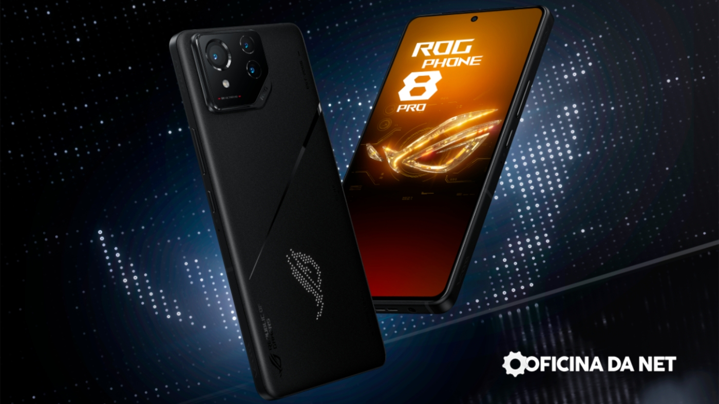 ASUS lança linha ROG Phone 8 no Brasil. Imagem: Oficina da Net