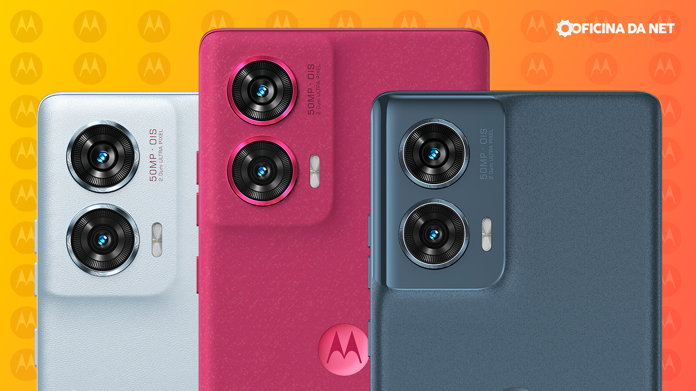 Motorola Edge 50 Fusion já pode ser comprado no Brasil. Imagem: Oficina da Net