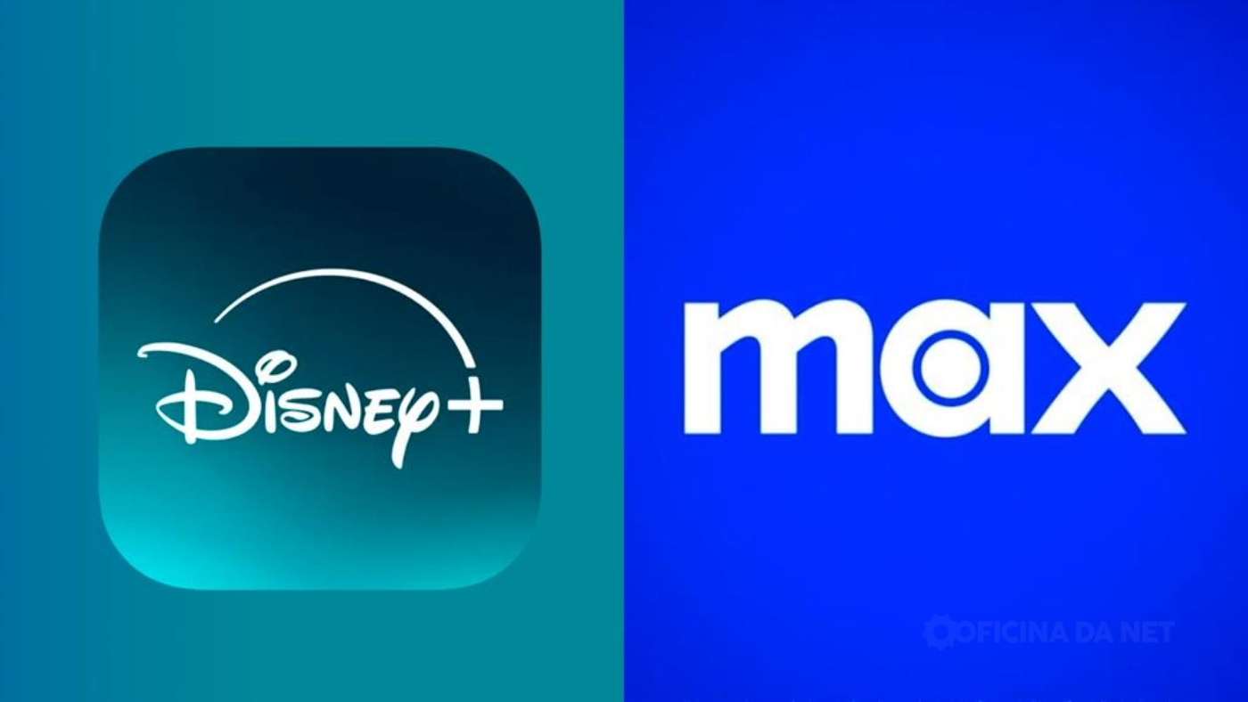 Disney+ e Max vão lançar pacote de assinatura conjunta. Imagem: Oficina da Net