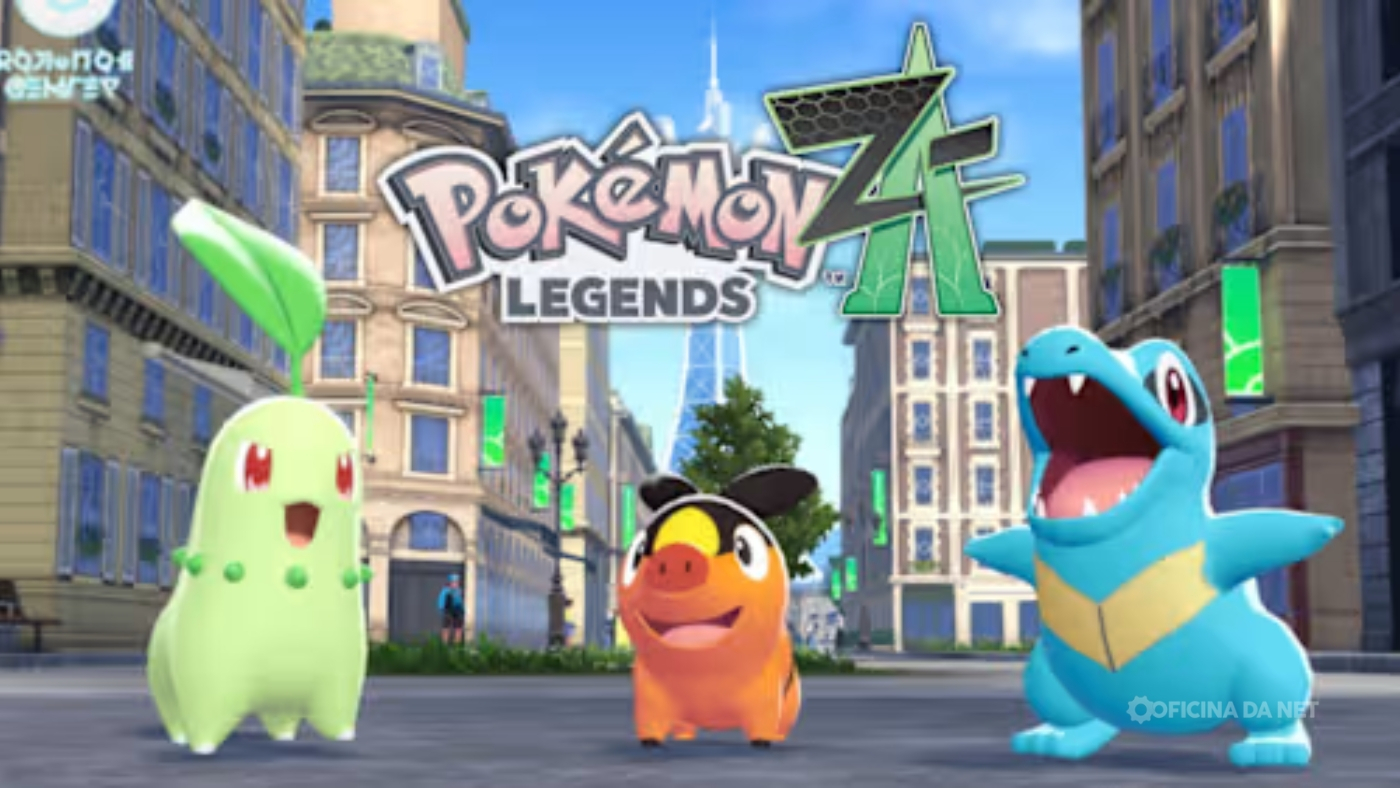 Pokémon Legends Z-A ganha data de lançamento e será compatível com o Switch 2
