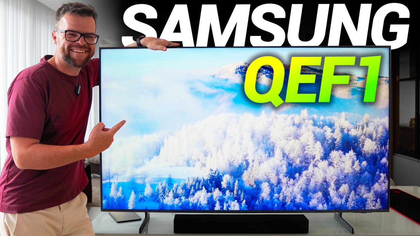 Samsung QEF1 Review: A TV QLED de entrada VALE A PENA
