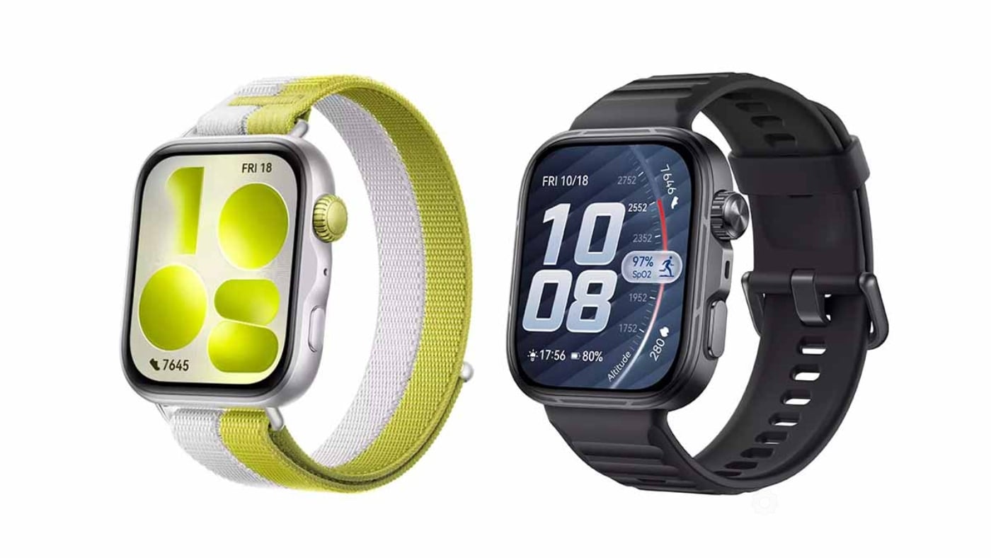 Huawei lança Watch Fit 5 e Fit 5 Pro com tela mais brilhante; veja
