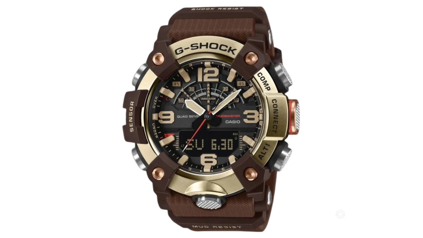 Casio lança três novos relógios parrudos feitos em carbono, aço e