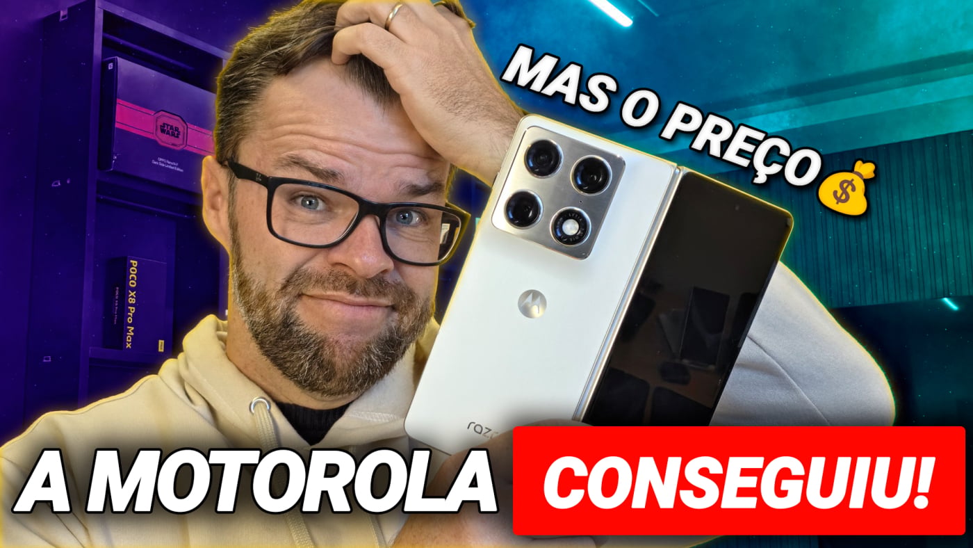 Motorola Razr Fold REVIEW: O melhor dobrável (que ninguém vai comprar)
