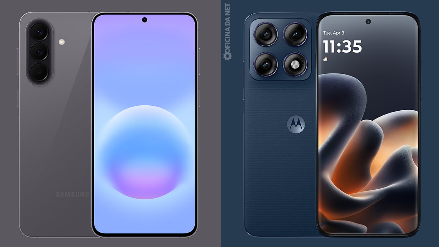 Galaxy A57 vs Motorola Edge 70 Pro: vale pagar mais