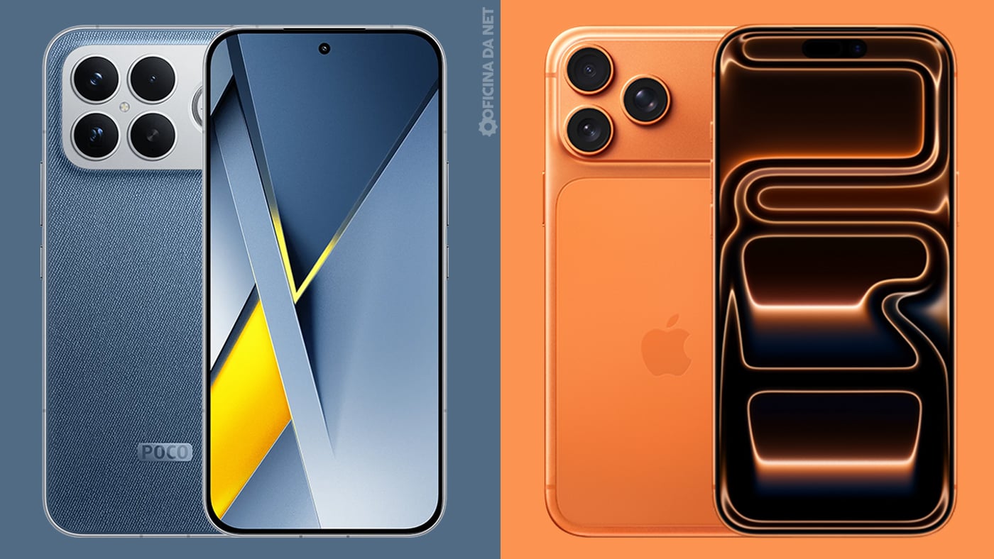 POCO F8 Ultra vs iPhone 17 Pro Max: qual comprar