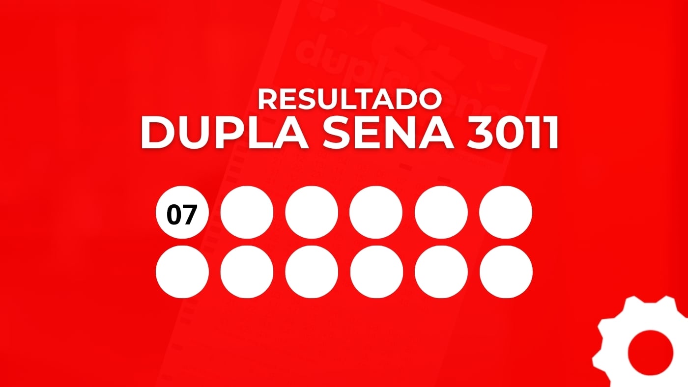 Dupla Sena 3011 sorteia hoje R$ 5 milhões; veja os números dos dois sorteios