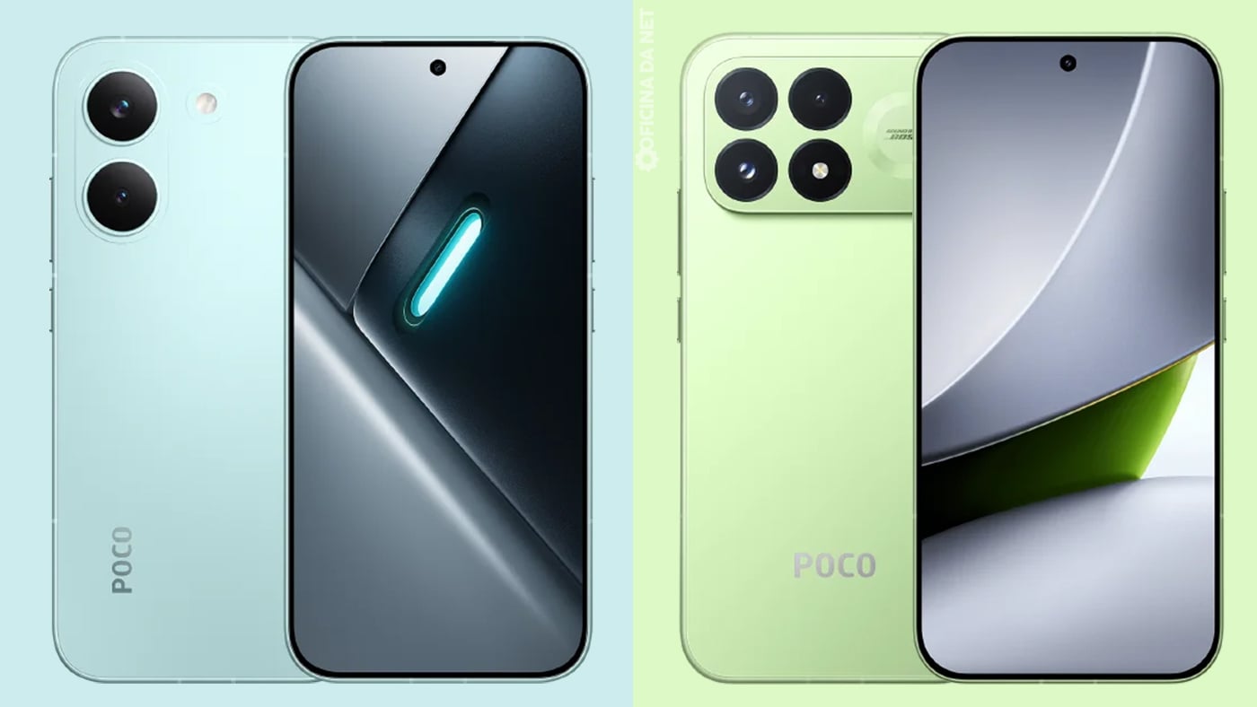 POCO X8 Pro vs POCO F9 Pro: qual compensa mais