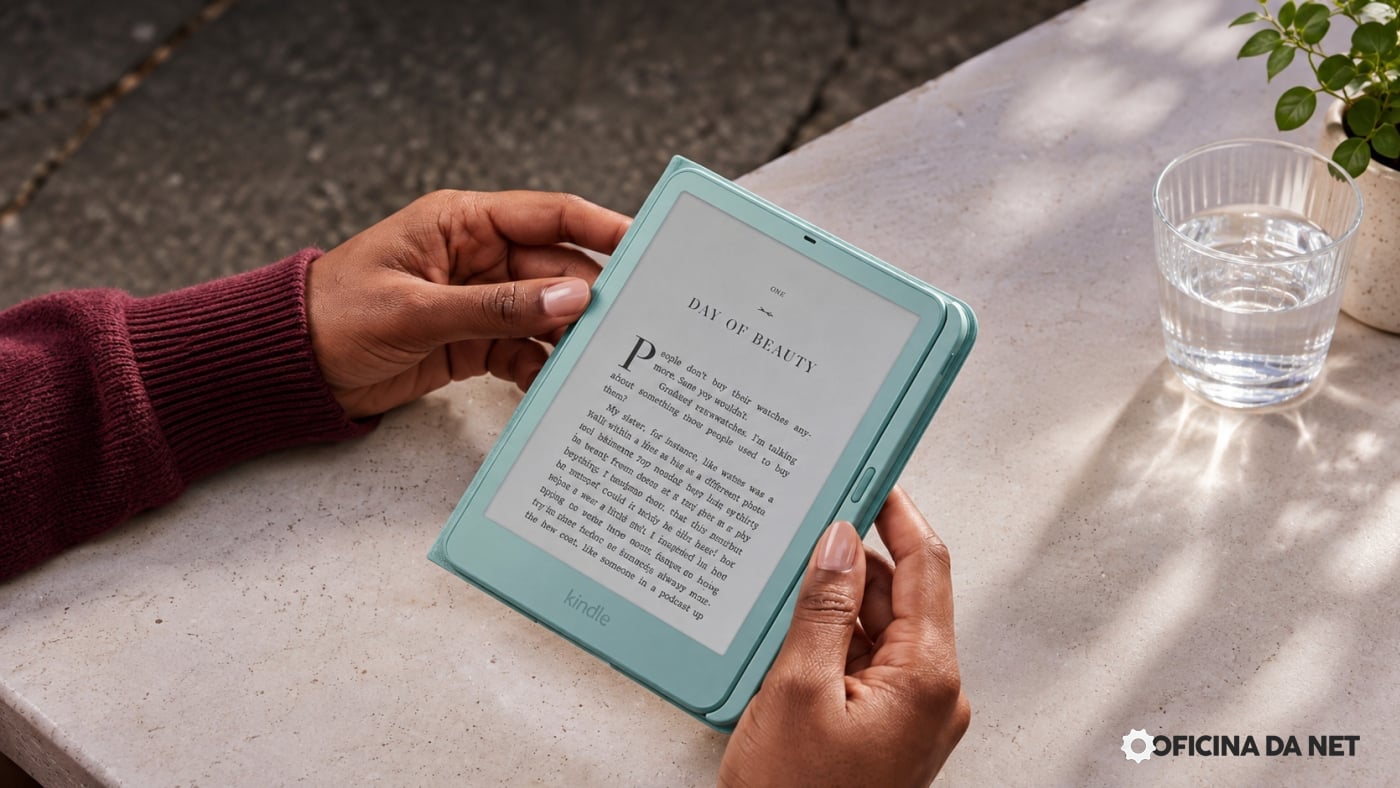 Amazon anuncia nova geração do Kindle com design renovado