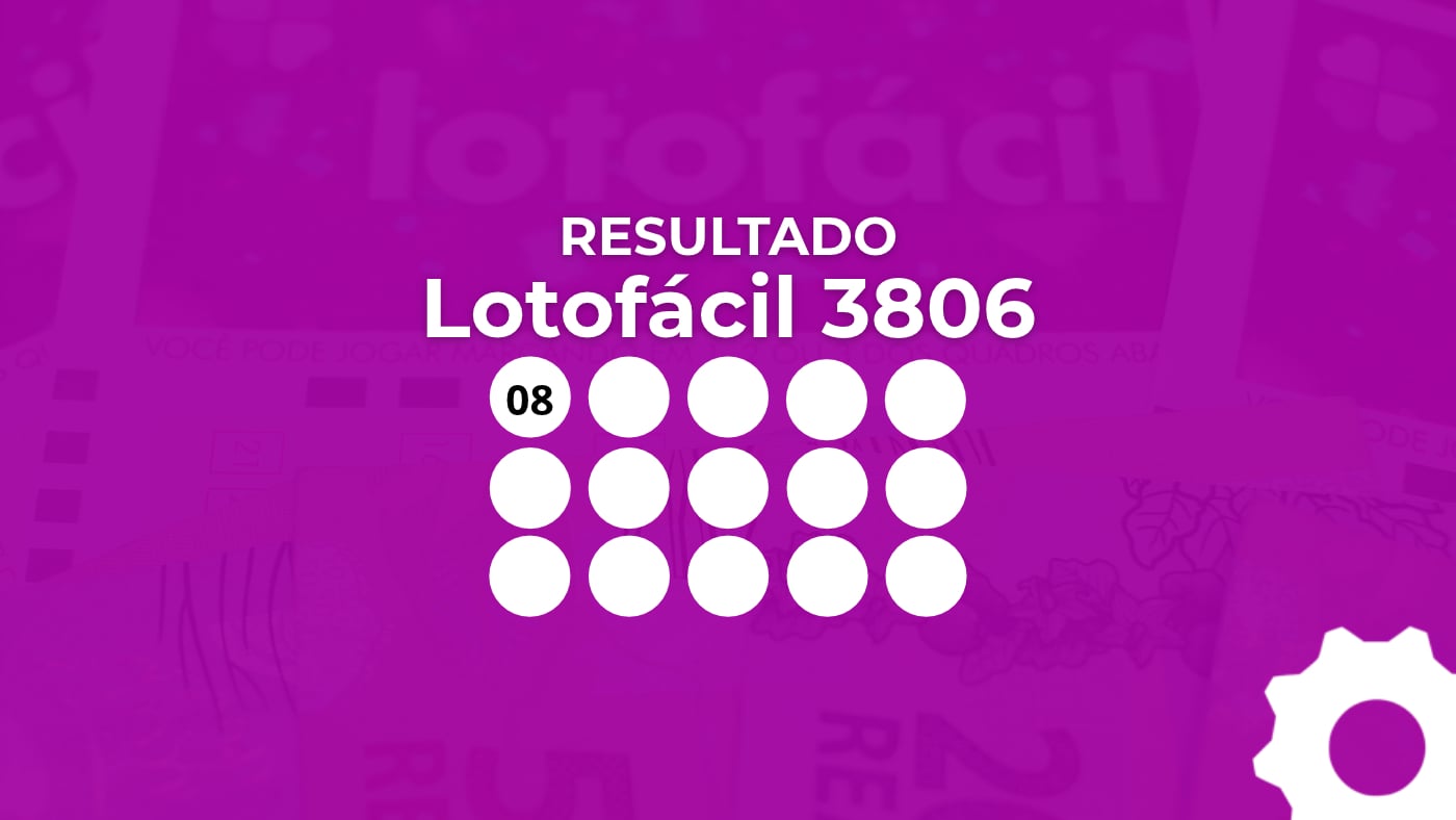 Lotofácil 3806 sorteia R$ 2 milhões nesta sexta-feira (16); veja o resultado