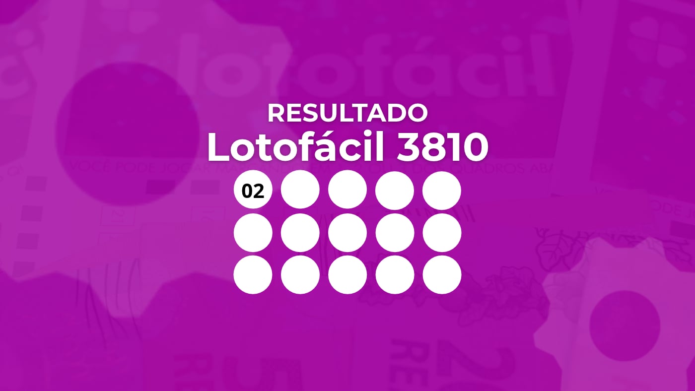 Resultado da Lotofácil 3810 de hoje: confira sua aposta