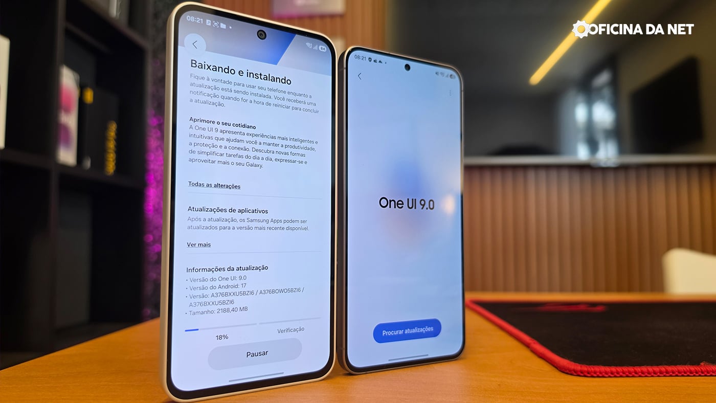 Chegou! Galaxy A37 e A57 recebem One UI 9 e Android 17 no Brasil, mas sem a parte mais esperada