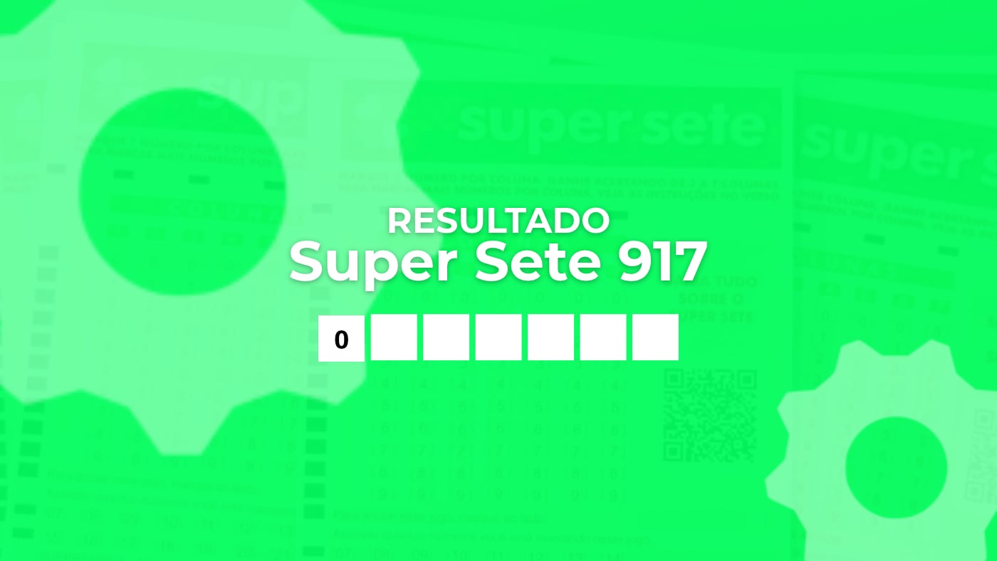 Resultado do Super Sete 917 de hoje
