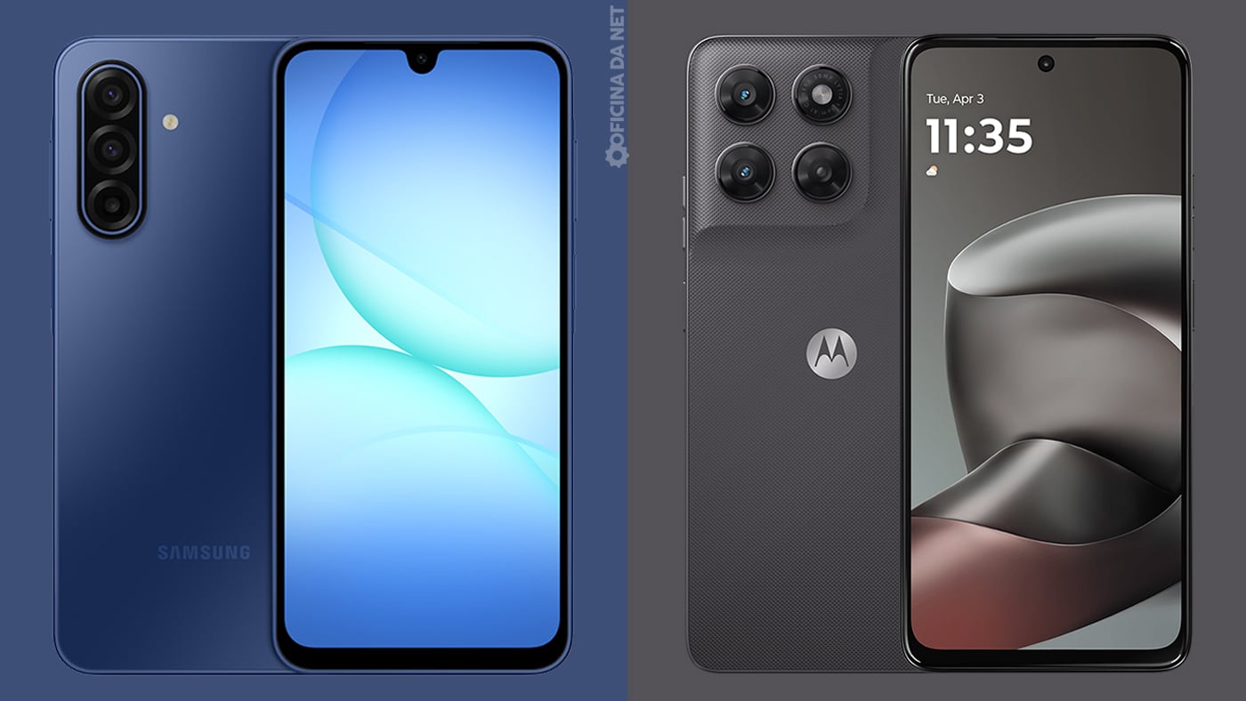 Galaxy A17 5G vs Moto G47: qual escolher