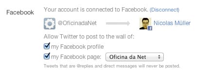 Como integrar a Fanpage do Facebook com o Twitter