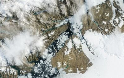 Groenlândia está sofrendo com derretimento recorde, afirma a NASA Groenlândia está sofrendo com derretimento recorde, afirma a NASA