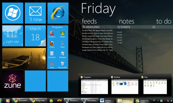 Principais diferenças entre o Windows 7 e o Windows 8