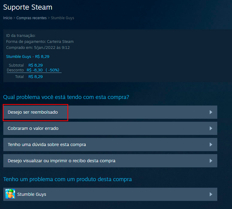 Suporte Steam :: Confirmação do E-Mail