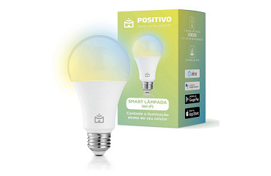 Smart Lâmpada Wi-Fi Positivo 9W Smart Lâmpada Wi-Fi Positivo 9W