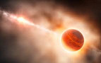Formação de planeta gigante pode ter sido captada por telescópio Formação de planeta gigante pode ter sido captada por telescópio