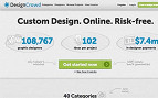 DesignCrowd faça o seu logo ou layout com milhares de designers