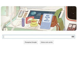Douglas Adams é o homenageado da vez pelo Google Douglas Adams é o homenageado da vez pelo Google