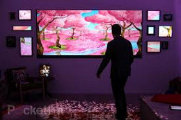 Microsoft apresenta TV de 120 polegadas Microsoft apresenta TV de 120 polegadas