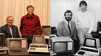 Bill Gates e Paul Allen recriam foto de 1981 no dia da Microsoft