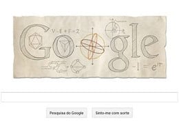 Leonhard Euler é o homenageado da vez do Google Leonhard Euler é o homenageado da vez do Google