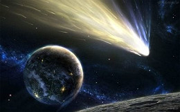 Telescópio Hubble captura imagem de cometa de brilho intenso Telescópio Hubble captura imagem de cometa de brilho intenso