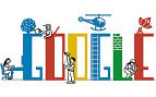Google faz doodle para o dia do trabalho Google faz doodle para o dia do trabalho