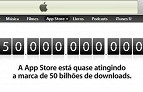 10 mil para o usuário que baixar o app nº 50 bilhões da App Store