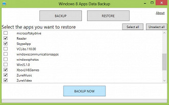 Como fazer o backup de dados dos Apps instalados no Windows 10 e no Windows 8?